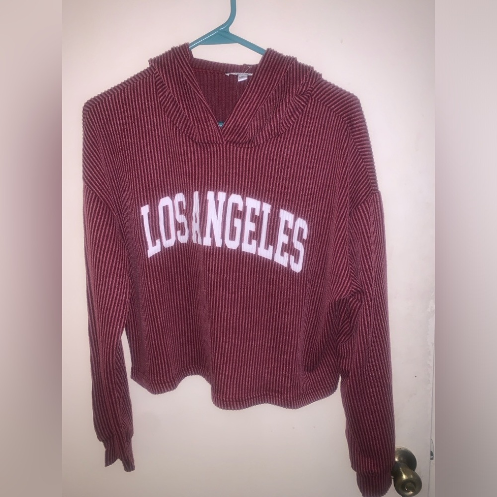 Red Los Angeles Hoodie